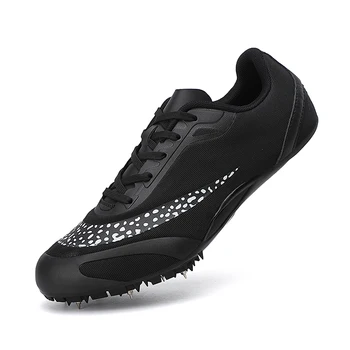 Кроссовки с шипами 2023 года, Легкоатлетическая обувь, Водонепроницаемая мужская спортивная Легкая Спортивная обувь для бега