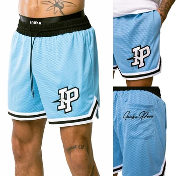 Повседневные спортивные шорты в американском стиле, новые мужские брюки в стиле пэчворк, летние баскетбольные шорты с вышитым рисунком, шорты