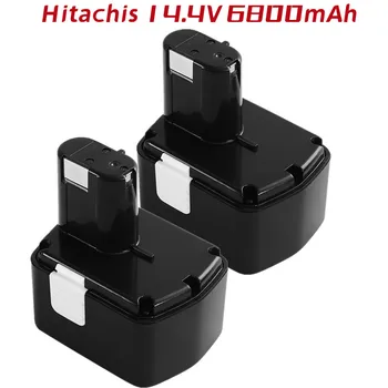Аккумуляторная батарея для Hitachi EB1414S EB14B EB1412S 14,4 В EB14S DS14DL DV14DL CJ14DL DS14DVF3 Ni-Mh 6800 мАч