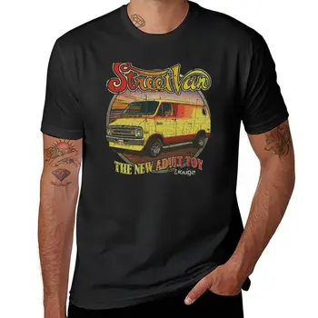 Новая футболка Street Van '76, футболки оверсайз, футболки нового выпуска, топы, футболки мужские