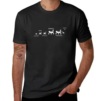 Семейство марсоходов на Марсе- искусство для вас! Футболка, быстросохнущая рубашка, футболка для мальчика, мужская одежда