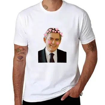 Новая мягкая футболка Gordon Brown, мужская одежда, футболки, мужские футболки с графическим рисунком