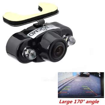 Универсальная автомобильная камера Frog Eye Инфракрасная камера заднего вида HD ночного видения Интеллектуальное изображение заднего вида