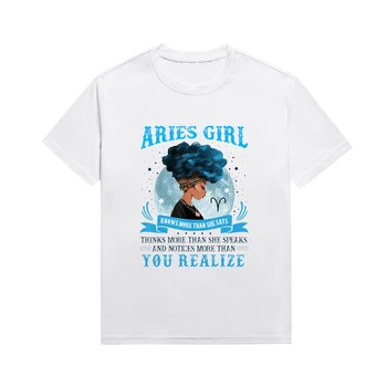 Афро-черные женские футболки с меланиновым рисунком, голубая футболка с принтом звездного неба для молодой девушки, феминистские футболки на заказ
