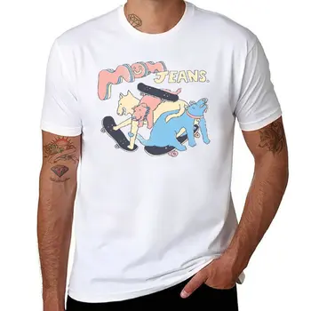 Футболка Mom Jeans band - puppy love, летние топы, быстросохнущая футболка, мужские футболки champion