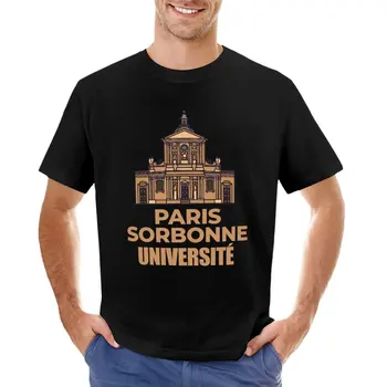 футболка парижского университета Сорбонна, забавная футболка, графические футболки, быстросохнущая рубашка, мужские забавные футболки