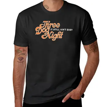 Новая футболка Three Dog Night для мальчиков, футболки с животным принтом, блузка, корейские модные тренировочные рубашки для мужчин