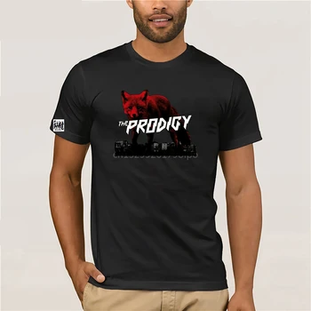 Мужская футболка The Day Is My Enemy The Prodigy, модная свободная черная футболка, новинка, женская футболка