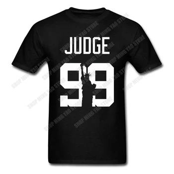 2023 Модная мужская и женская винтажная футболка Yankees Aaron Judge с изображением бейсбольного фаната Men's Street