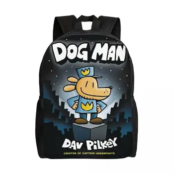 Рюкзак для ноутбука с героями мультфильмов Dogmans, мужская и женская модная сумка для книг, сумки для студентов колледжа, школы