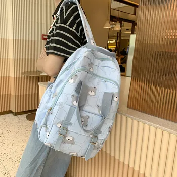 Новый дизайн женских рюкзаков Прочная нейлоновая школьная сумка Дорожный повседневный рюкзак
