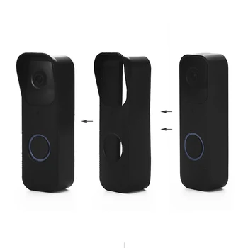 Силиконовый чехол Водонепроницаемый с защитой от ультрафиолета, устойчивый к атмосферным воздействиям защитный чехол Smart Doorbell Skin Case для видеодомофона Blink