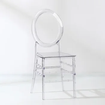 Штабелируемый специальный дизайн, хрустальный стул из акриловой прозрачной смолы, поликарбонат, свадебный стул, мебель для мероприятий
