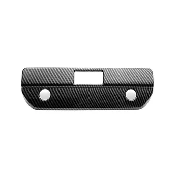 АБС-пластик из углеродного волокна, Ручка двери заднего багажника, Накладка крышки чаши для Chevy Silverado/GMC Sierra 1500 2019-2021