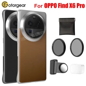 Магнитные Чехлы для телефонов Fotorgear и комплекты фильтров для смартфонов OPPO Find X6 Pro 5G Для смартфонов magsafe Cover Cases