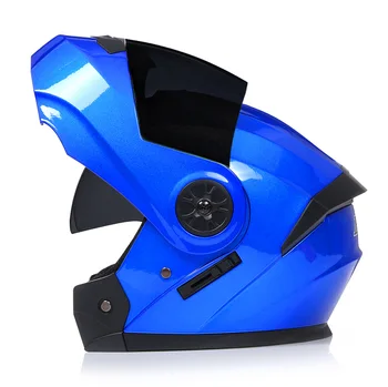 Одобренный DOT Персонализированный Откидной Мотоциклетный шлем для мужчин и женщин для безопасного скоростного спуска по мотокроссу Модульный Полнолицевой Casco Moto ECE