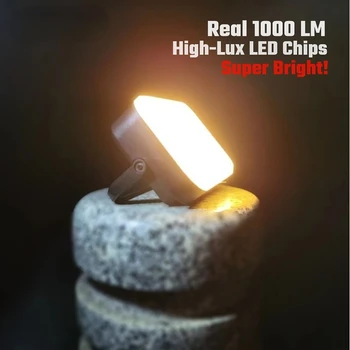 Портативный фонарь Перезаряжаемый светодиодный фонарь для кемпинга Походная лампа Наружный Магнитный Рабочий фонарь Подвесная аварийная лампа для палатки с USB