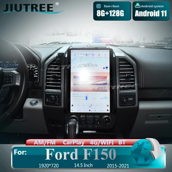 14,5 дюймовый Смарт-Экран Для Ford F150 2015-2022 Автомобильный Радио Мультимедийный плеер Android 12 Autoaudio CarPlay 128 ГБ GPS Navi BT5.0 Wifi