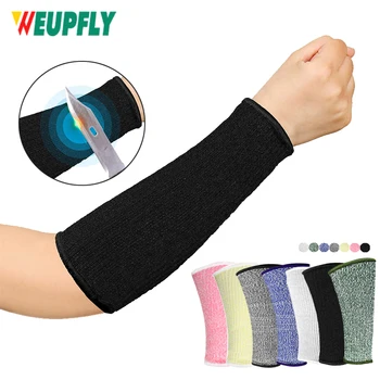 WEUPFLY 1 Пара рукавов, устойчивых к порезам, Тонкие защитные рукава для рук, защита рук от тонкой кожи и синяков, рукава для рук для мужчин и женщин
