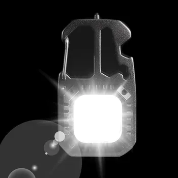 Мини-ручной фонарик, водонепроницаемая USB-крошечная Cob-вспышка для помещений
