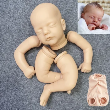18-дюймовый виниловый набор кукол-Реборнов Неокрашенный набор для куклы Baby Sam Reborn ручной работы Набор кукол-игрушек с тканевым корпусом