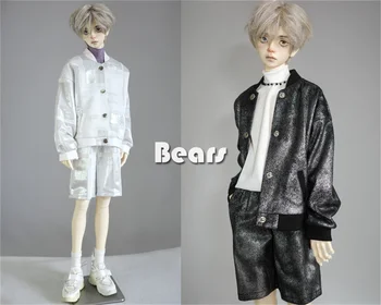 Одежда для куклы BJD/SD Комплект бейсбольной рубашки 2 цвета 1/4 и 1/3 и аксессуары для куклы uncle & ID75