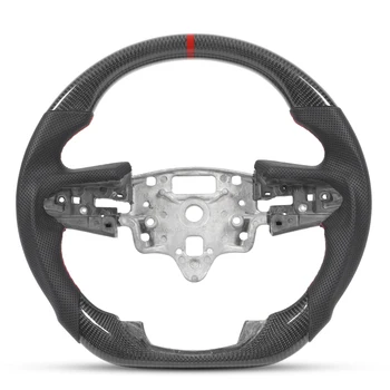 Рулевое колесо Гоночное рулевое колесо из углеродного волокна для замены автомобиля на Sierra 1500 2500HD 3500HD 2019-2022
