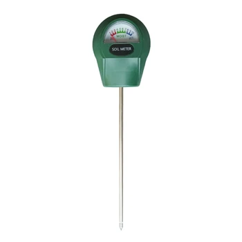 Зеленый анализатор ABS Инструмент для проверки влажности почвы Тестер Цифровой измеритель экрана дисплея