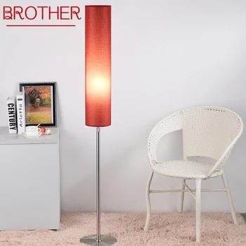 Торшер BROTHER Nordic Современная простота Семейная Гостиная Спальня Рядом с диваном Креативный Светодиодный Декоративный светильник