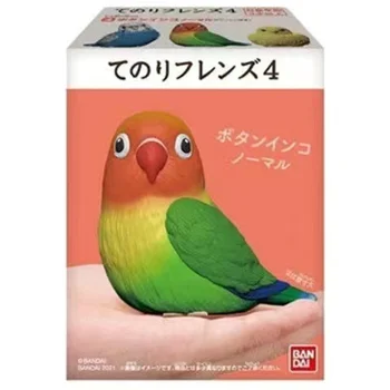 Карманная птица 4 Оригинальная коробка для еды Bandai, яйца, украшения Macey Friends, попугай, сова, ворона, курица.игрушки, подарки для детей