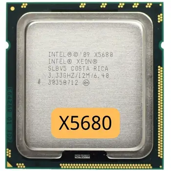 Процессор Intel Xeon X5680 CPU 3,33 ГГц LGA1366 12 МБ кэш-памяти L3 Шестиядерный серверный процессор Бесплатная Доставка