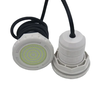 Светодиодные подводные фонари для бассейна с изменением цвета RGB AC12V 15 Вт IP68 Водонепроницаемая лампа с пультом дистанционного управления для свадебной вечеринки
