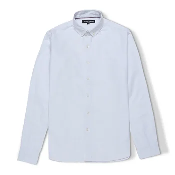 Tm9005, Высококачественные Весенне-осенние рубашки из 100% Оксфордского хлопка, Мужские рубашки с длинным рукавом, Модный топ классического стиля