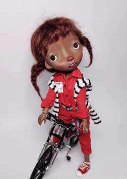 Новая кукла BJD с загорелой кожей 1-6-zhizhang, Художественная модель куклы из смолы, Высококачественная игрушка, макияж своими руками