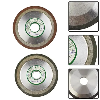Точилка для шлифовальных кругов в стиле гипотенузы, 150 Зернистость, 100 мм Фреза, Керамический инструмент для твердосплавного металла