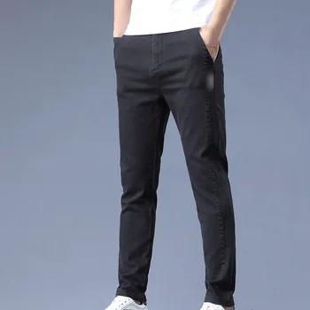 Новые весенне-летние повседневные брюки, мужская корейская версия брюк-карандашей, стрейчевые спортивные молодежные брюки, Мужской тренд
